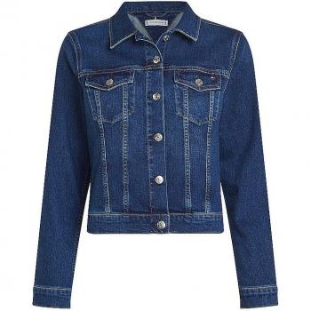 Chaqueta vaquera Tommy Hilfiger mujer Slim Fit color azul oscuro Talla 36
