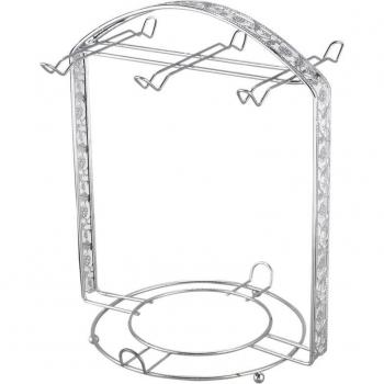 Silver Plated Dish Rack for Cups