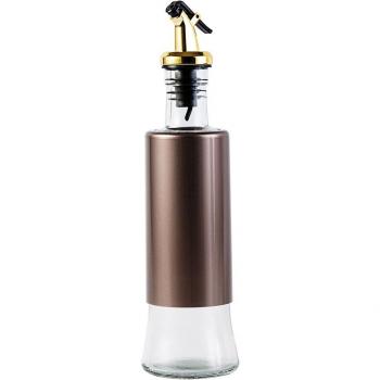 Self‑Closing Soy Sauce & Vinegar Glass Pot – Japanese Design