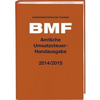 Amtliche Umsatzsteuer-Handausgabe 2014/2015