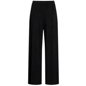 Vila Pantaloni Black Beauty a vita alta – L