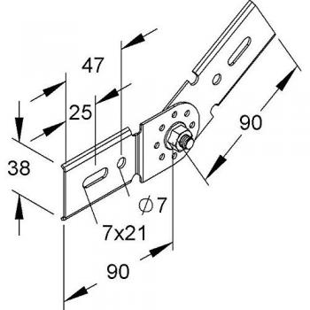 Niedax Baubeschläge: Gr‑Gelenkverbinder für Holz