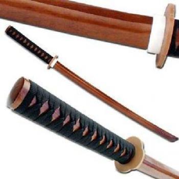Roped Handle Red Oak Bokken – Playwell
