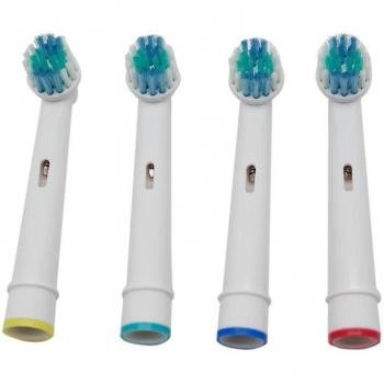SB-17A Oral-B Soft-Bristled Toothbrush Head Set of 4