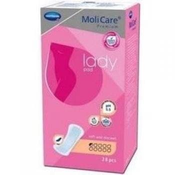 MoliCare Premium Lady Protetores Absorventes 5 Gotas 28 Unidades