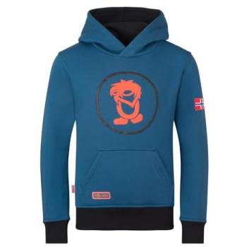 Kapuzensweatshirt für Mädchen von TROLLKIDS in orange