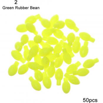 50 Pcs Glow-in-the-Dark Fishing Floats with Drift Tails