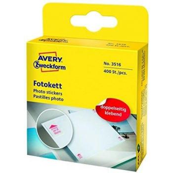 Double-Sided Photo Adhesive Dots, 12x12mm, 4 Sheets