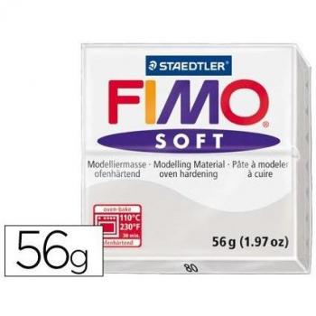 Pasta modelar Fimo Soft 57 g gris