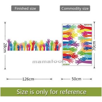 Colorful Pencil Wall Stickers for Kids Room Nursery Corner Decoration Removable House Decor Vinyl Mural