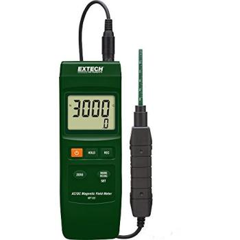 Extech AC/DC Magnetic Field Meter MF100 – High Sensitivity Hall Probe