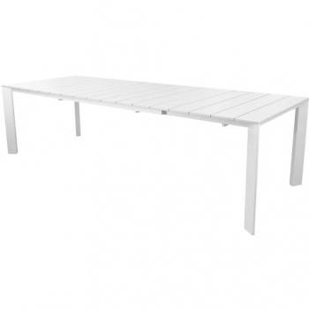 Tavolo Allungabile da Giardino in Alluminio 165/215x85 cm