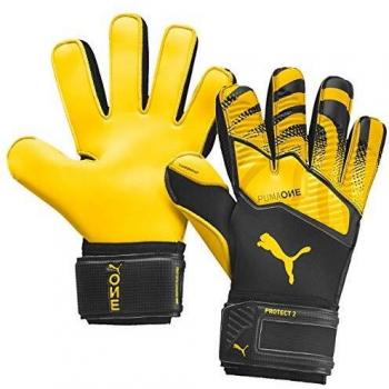 PUMA ONE PROTECT 2 RC Torwarthandschuh Set – 10 – Gelb & Schwarz