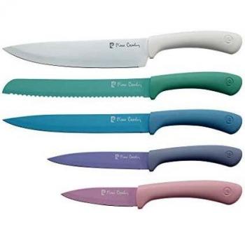 Set de cuchillos de chef Pierre Cardin 5 en acero inoxidable