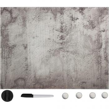 Tableau Magnétique en Verre Premium 80x60 cm