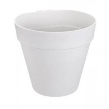 Elho 15cm Vertical Planter, Recycled Plastic – White
