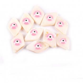 Kit de Conchas Ojos Malvados Blancos – Collares DIY