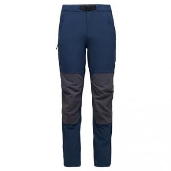 Indigo‑Carbon Herren Hose Black Diamond – Alpine Hybrid, 34