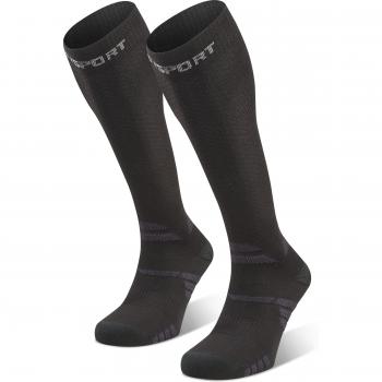 Chaussettes de randonnée BV Sport Trek Compression Evo Bleu