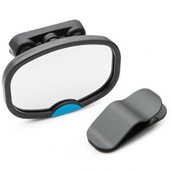 Munchkin Brica Dual Sight Baby Car Mirror Forward & Rear Facing Pivot Angle NEW
