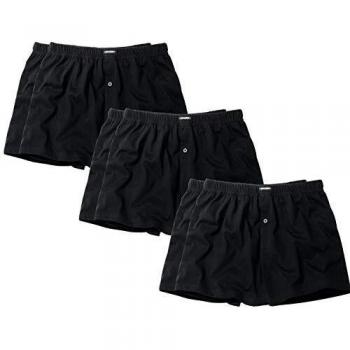 Herren-Boxershorts 2er Pack Ceceba – Schwarz, 8XL, 100 % Baumwolle