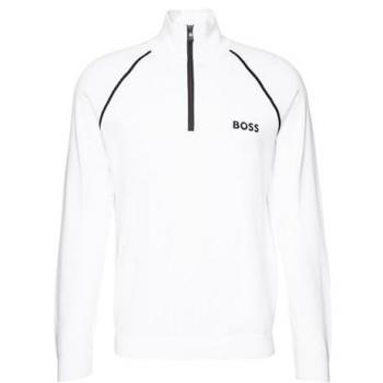 BOSS Hydro-X Herrenpullover Regular Fit Weiß XL