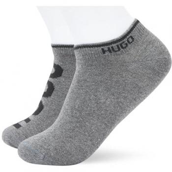 Hugo Boss Paquete de 2 Calcetines Tobilleros con Marca