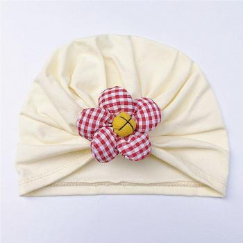 Bandeau floral en coton pour bébés