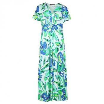 Betty Barclay Abito Estivo Verde Bellezza Fiori