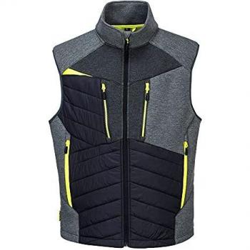 Portwest DX4 Mens Hybrid Baffle Gilet Metal Grey S