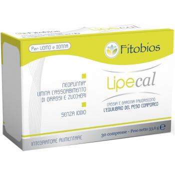 Fitobios Lipecal Integratore Alimentare 30 Compresse