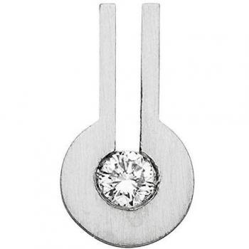 Jobo 950 Platin Anhänger für Frauen mit 1 Brillant 0,10ct