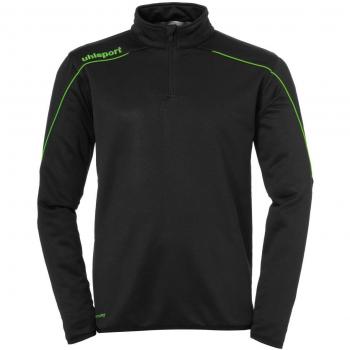 Uhlsport Stream 22 All-Weather Youth Jacket – Black/Green Glow