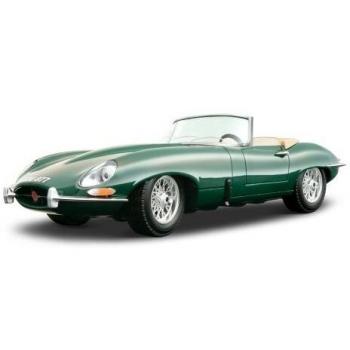 Bburago Scala 1/18 Jaguar E-type Cabriolet 1961 Verde
