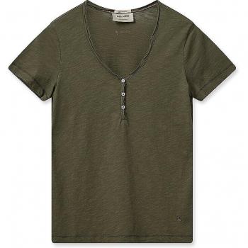 Mos Mosh T-Shirt Mmastin Olive für Damen Größe M