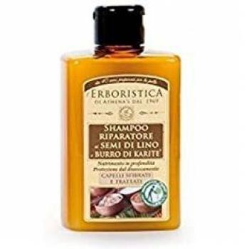 Athena's L' Erboristica Shampoo Riparatore ai Semi di Lino e Burro di Karité