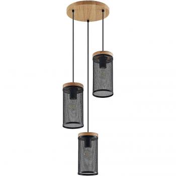 Lindby Round 3-Bulb Hanging Pendant