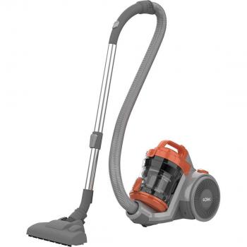 Solac More Brave 800W: Aspiratore Secco, Senza Sacco, HEPA, Multiciclo, Grigio