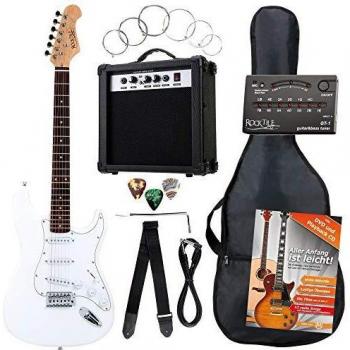 Rocktile ST-Pack Komplettset E-Gitarre Weiss