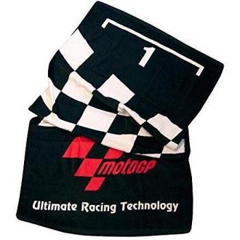 Serviette de Plage Noir MotoGP