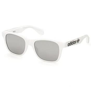 Adidas Originals OR0060 21C Men's Classic White Sunglasses – 54 mm