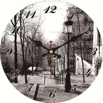 WONZOM Fall City Wall Clock