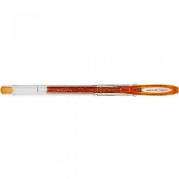 Penna Gel Glitter Arancio Uni-Ball