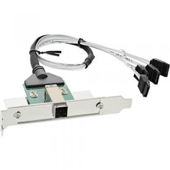 Câble InLine 27659B 4x Mini SAS vers SATA 0,5 m – Extension SFF‑8644