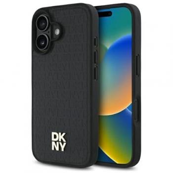 Étui DKNY Repeat Pattern pour iPhone 16 6.1