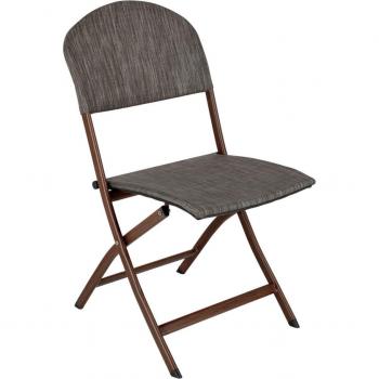 Lot 4 x Chaise pliante Romalia PULSIVA – Couleur neutre