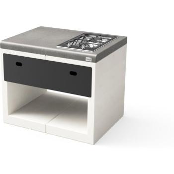 Support de Barbecue Électrique Tuozi en Béton