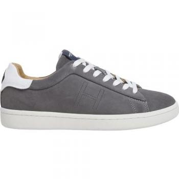 Scarpe Uomo Hackett Bond 43 – Basso profilo, stringhe, grigio