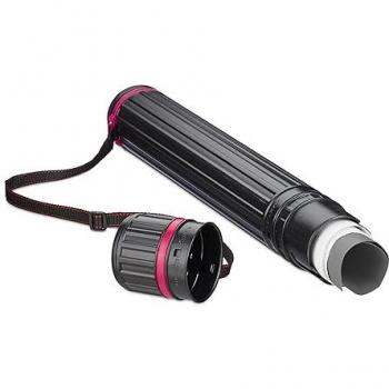 Relaxdays Black/Pink Poster Tube for Art and Documents, A0 Size