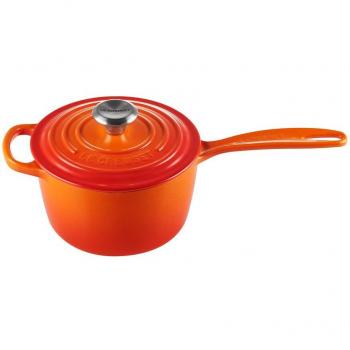 Le Creuset 16cm Cast Iron Saucepan Volcanic
